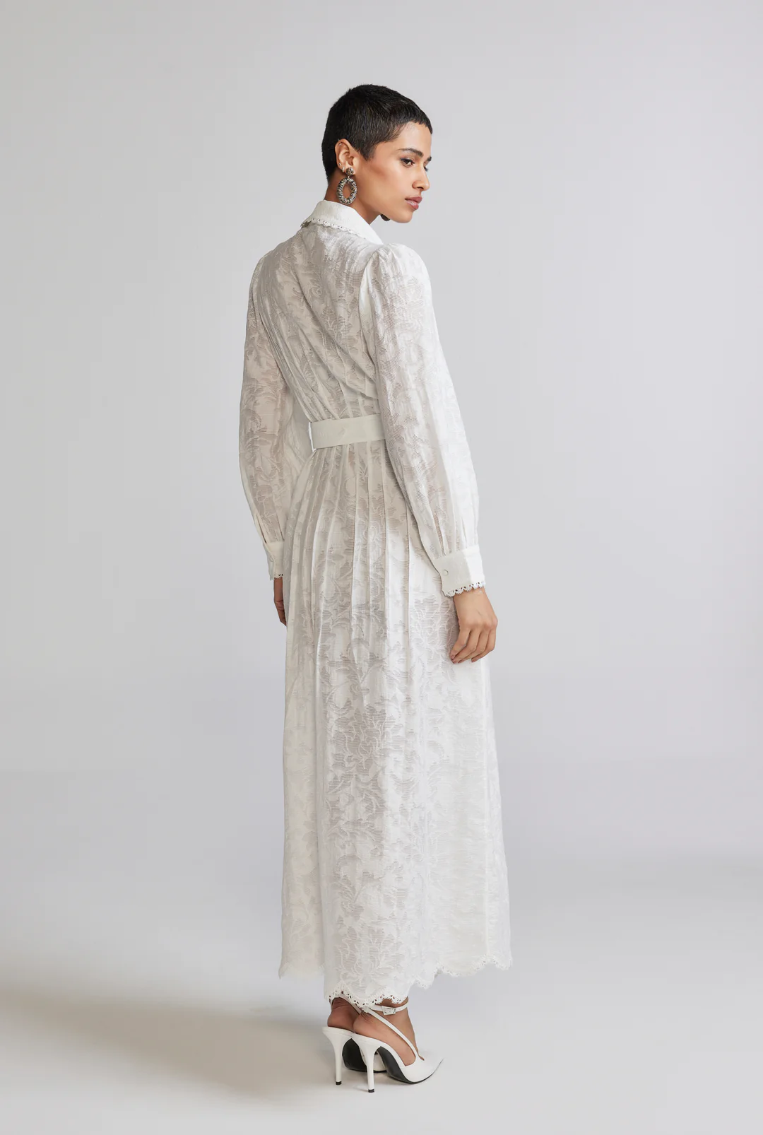 Ilara Dress by Hemant & Nandita Ilara Dress by Hemant & Nandita White long dress by Hemant & Nandita