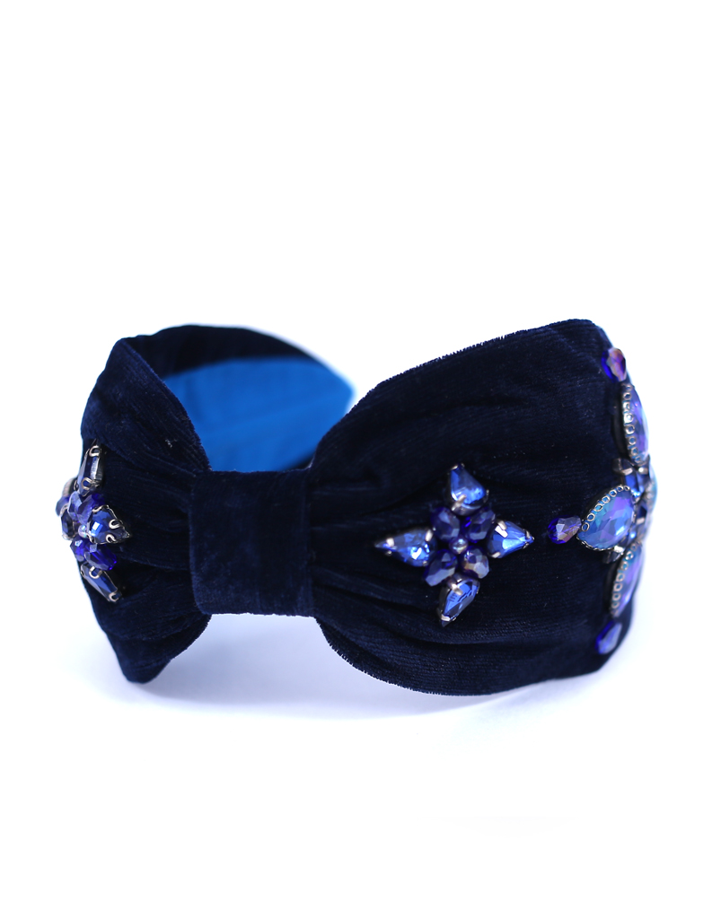 HB-5209HH black and blue headband